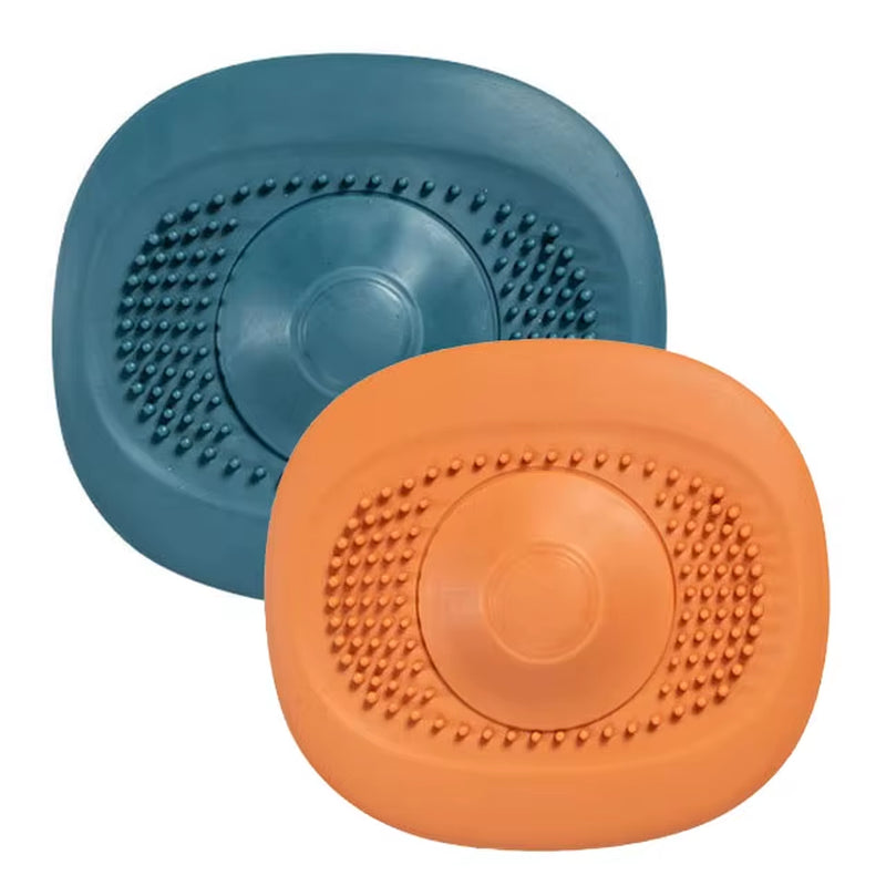 Upgrade Silicone Drain Stopper Kitchen Bathroom Anti-Blocking Sink Plug Strainer Drainer Floor Drain Hair Catcher Bathroom Tool